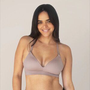 Minimalist Hands-Free Pumping & Nursing Bra | Lilac Stone - Busty (E-I) / L